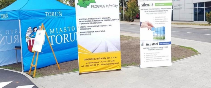 ACUSTTEL PATROCINA LA INAUGURACIÓN DE LAS OBRAS DEL NUEVO TRANVÍA DE TORUN