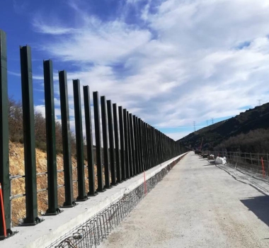 COMIENZAN LAS OBRAS DE INSTALACIÓN DE PANTALLAS ACÚSTICAS EN EL VIADUCTO DE REQUEJO
