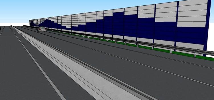 COMIENZAN LAS OBRAS DE INSTALACIÓN DE PANTALLAS ACÚSTICAS EN EL ACCESO SUR AL PUERTO DE GANDIA