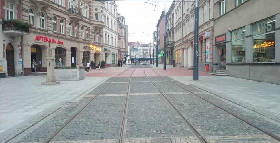 Modernizacja torowiska tramwajowego w Katowicach